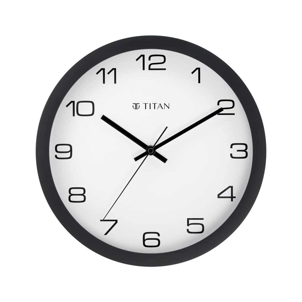 Titan Silent Sweep Wall Clock