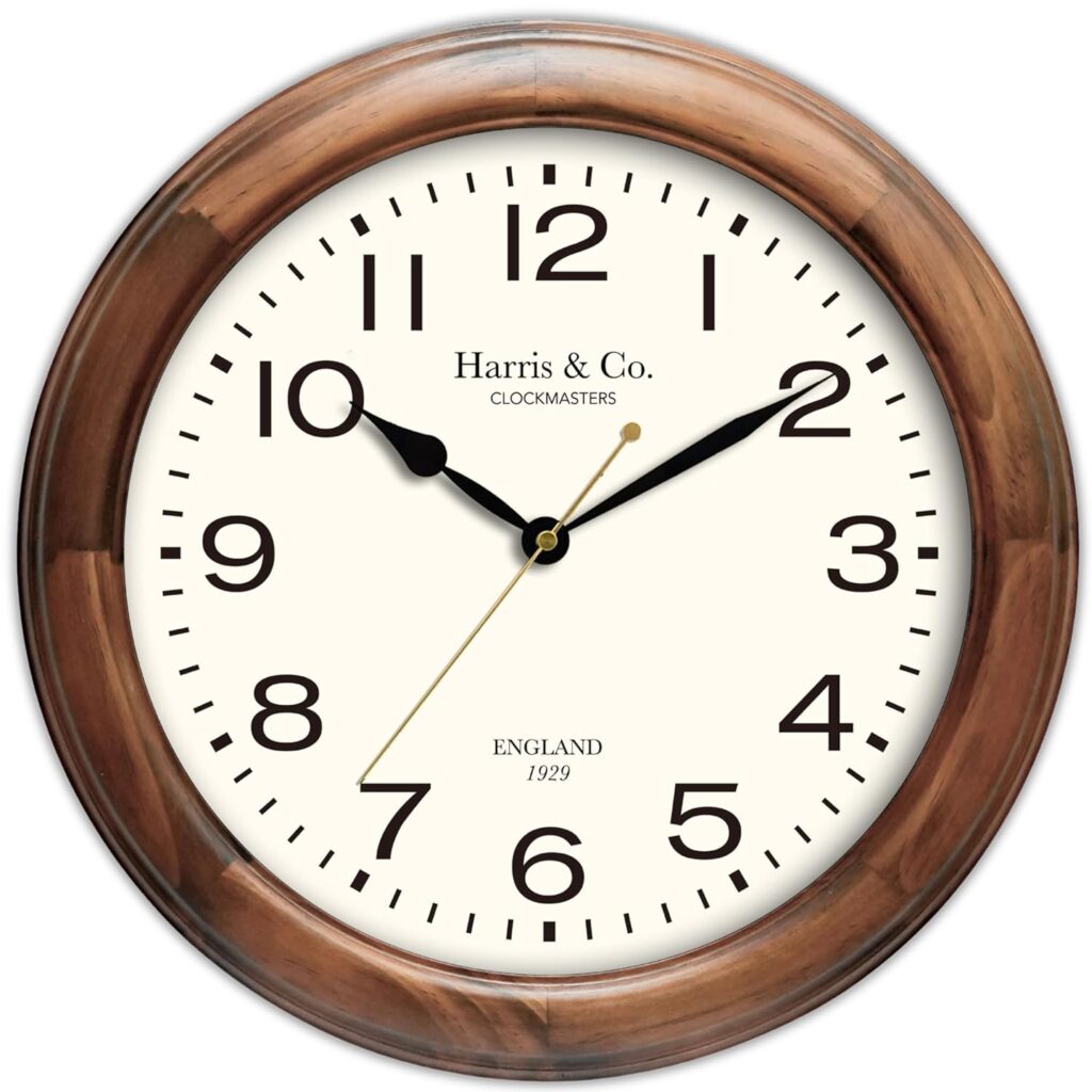 Classic Design Wooden Wall Clock