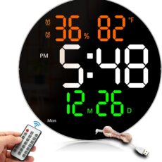 Aerys Digital Wall Clock