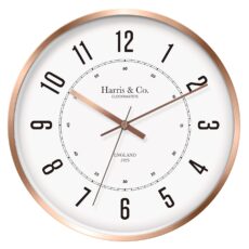 Rose Gold Wall Clock