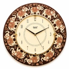 Ajanta 41 Cm Wooden Wall Clock