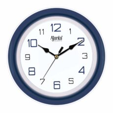 Ajanta Abstract Blue Glass Wall Clock