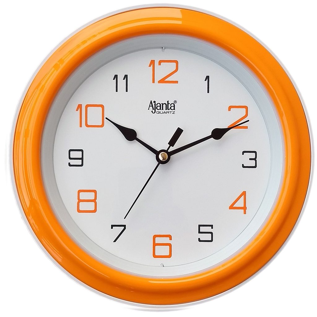 Ajanta Wall Clock – Modern Abstract Step Movement