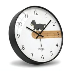 Cute Cat Wall Clock