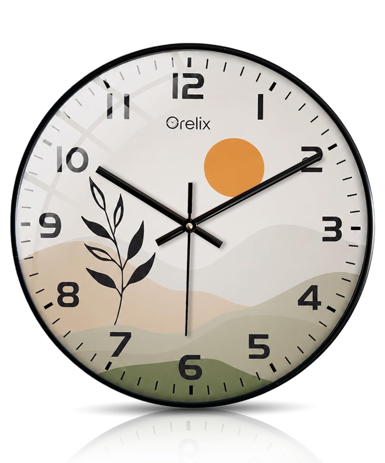 Stylish Silent Wall Clock for Living Room