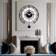 Where to Hang Wall Clock in Living Room