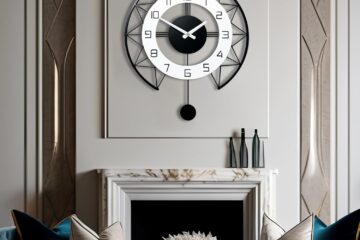 Where to Hang Wall Clock in Living Room