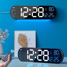 Digital vs Analog Wall Clock