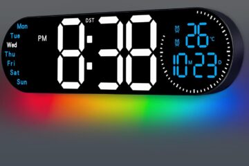 Digital vs Analog Wall Clock