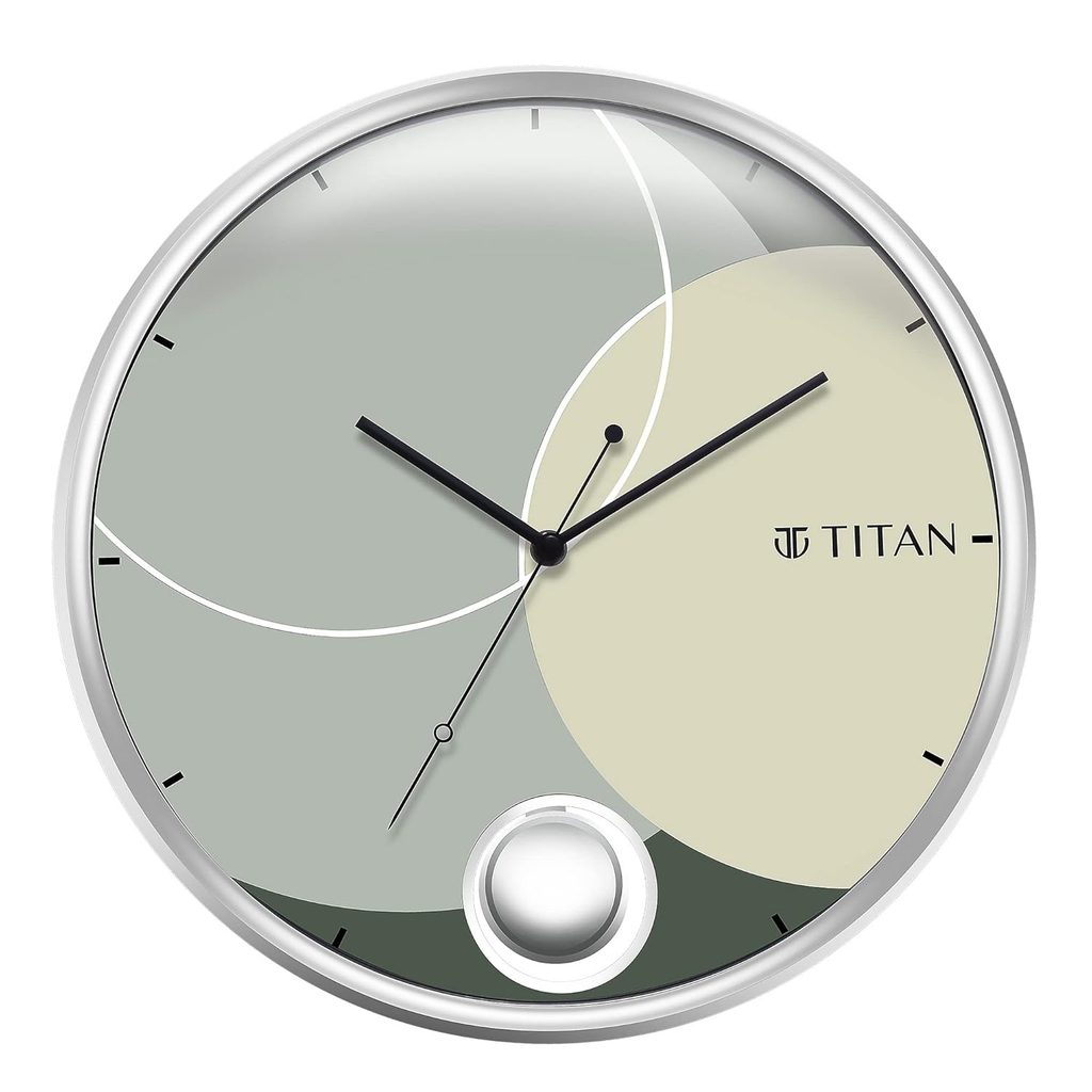 Titan Wall Clock – Contemporary Pendulum Design