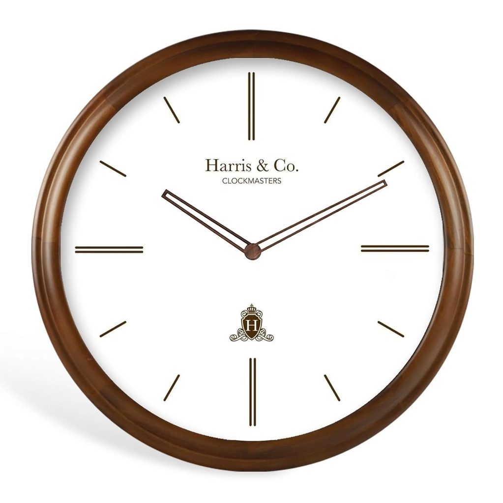 Wooden Wall Clock: HARRIS & CO. CLOCKMASTERS Camden High Street